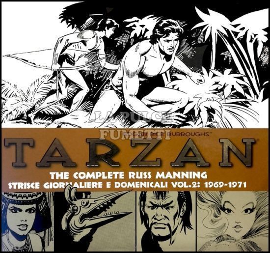 COSMO BOOKS - TARZAN - TUTTE LE STRISCE QUOTIDIANE E DOMENICALI 2 - 1969-1971